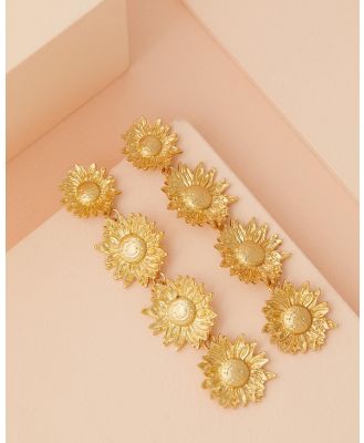 Native Sol - Follow The Sun Earrings - Jewellery (Gold) Follow The Sun Earrings