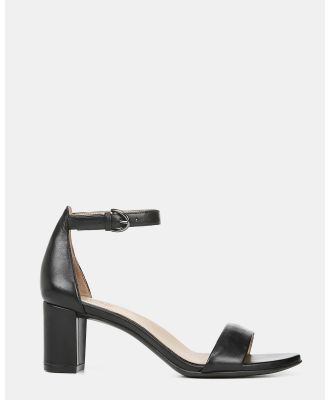 Naturalizer - Vera Heeled Sandal - Mid-low heels (Black) Vera Heeled Sandal