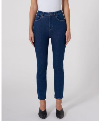 Neuw - Lola Mom Jeans - Crop (Royal Indigo) Lola Mom Jeans