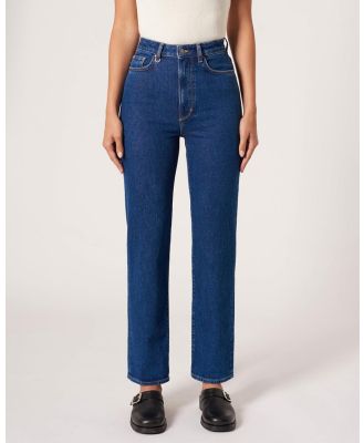 Neuw - Nico Straight Jeans - High-Waisted (Royal Indigo) Nico Straight Jeans