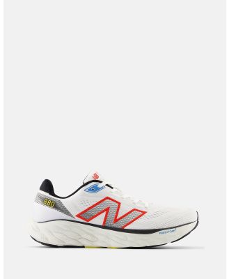 New Balance - Fresh Foam X 880v14   Men's - Performance Shoes (White) Fresh Foam X 880v14 - Men's