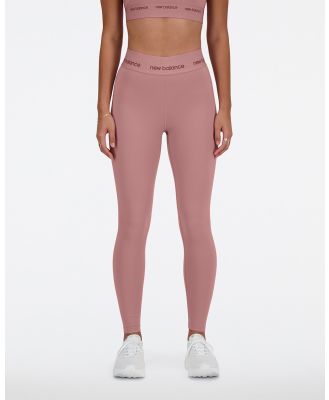 New Balance - NB Sleek High Rise Sport Legging 25 - Pants (Pink) NB Sleek High Rise Sport Legging 25