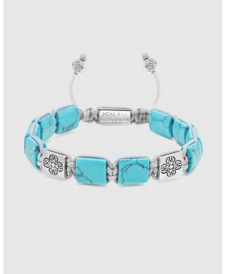 Nialaya Jewellery - The Dorje Flatbead Collection   Turquoise and Silver - Jewellery (Turquoise) The Dorje Flatbead Collection - Turquoise and Silver