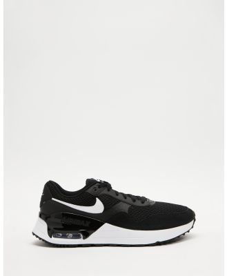 Nike - Air Max SYSTM   Men's - Lifestyle Sneakers (Black, White & Wolf Grey) Air Max SYSTM - Men's