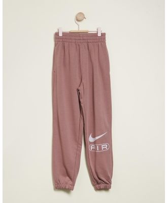 Nike - Big Kids' French Terry Pants   Teens - Sweatpants (Smokey Mauve & Platinum Violet) Big Kids' French-Terry Pants - Teens