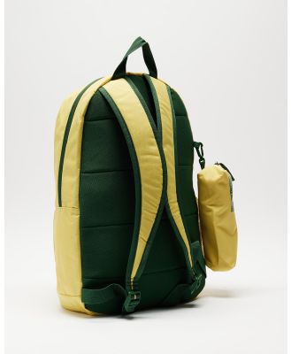 Nike - Elemental Backpack 20L   Kids - Backpacks (Saturn Gold, Fir & Fir) Elemental Backpack 20L - Kids