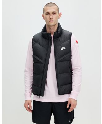 Nike - Storm FIT Windrunner Insulated Gilet - Coats & Jackets (Black & Sail) Storm-FIT Windrunner Insulated Gilet