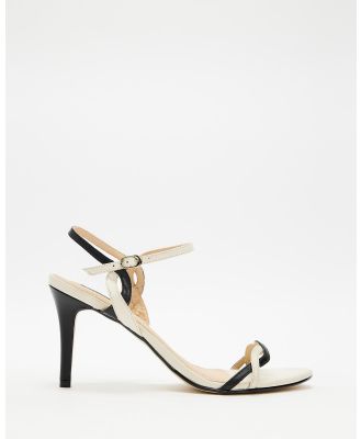 Nina Armando - Fendi II Heels - Sandals (Off White/Black) Fendi II Heels