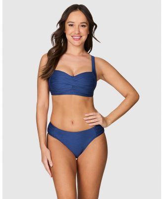 Nip Tuck Swim - Gamma Texture Joanne Bikini Top - Bikini Tops (blue) Gamma Texture Joanne Bikini Top