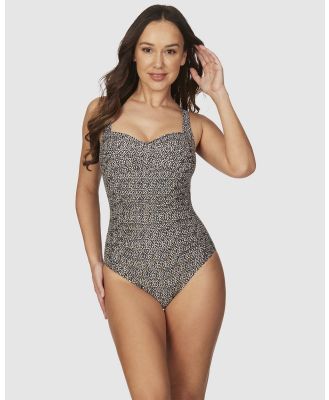 Nip Tuck Swim - Nautical Foil Joanne One Piece Swimsuit - Swimwear (NAVY) Nautical Foil Joanne One Piece Swimsuit