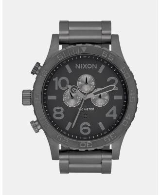 Nixon - 51 30 Chrono Watch - Watches (All Gunmetal) 51-30 Chrono Watch