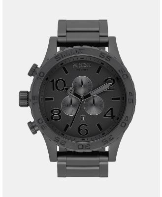 Nixon - 51 30 Chrono Watch - Watches (Matte Black) 51-30 Chrono Watch