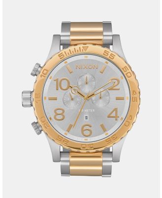 Nixon - 51 30 Chrono Watch - Watches (Silver & Gold) 51-30 Chrono Watch