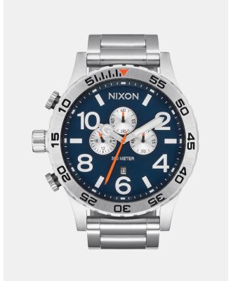 Nixon - 51 30 Chrono Watch - Watches (Silver & Midnight) 51-30 Chrono Watch