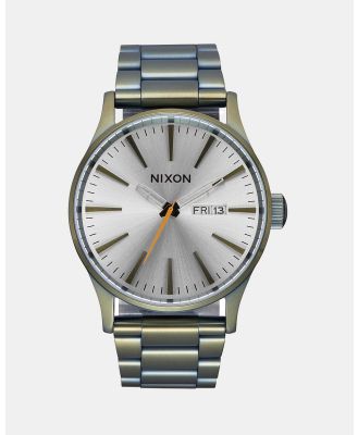 Nixon - Sentry SS - Watches (Vintage White & Surplus) Sentry SS