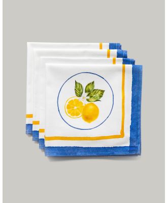 No.22 - Capri Dolce Vita Napkins - Home (Blue) Capri Dolce Vita Napkins