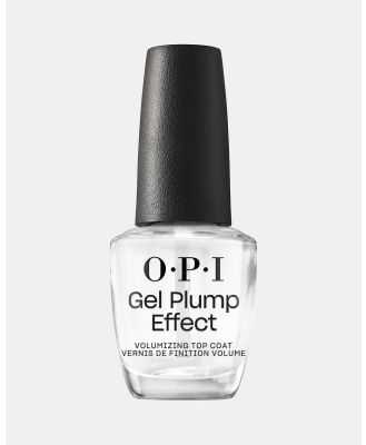 O.P.I - O.P.I Gel Plump Effect Top Coat - Beauty (15ml) O.P.I Gel Plump Effect Top Coat