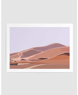 Olive et Oriel - Desert Dunes II - Home (Desert Dunes II Art Print) Desert Dunes II