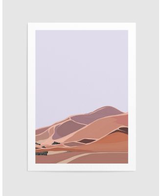 Olive et Oriel - Desert Dunes II PT - Home (Desert Dunes II PT Art Print) Desert Dunes II PT