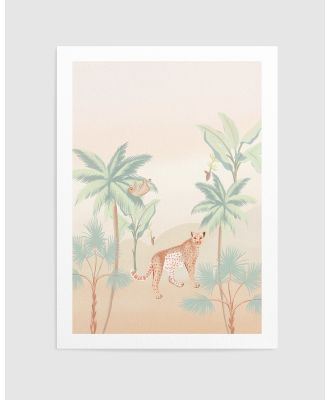 Olive et Oriel - Jungle Cheetah - Home (Jungle Cheetah Art Print) Jungle Cheetah