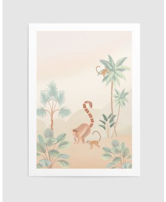 Olive et Oriel - Jungle Monkeys - Home (Jungle Monkeys Art Print) Jungle Monkeys