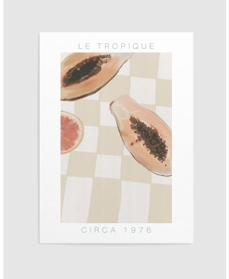 Olive et Oriel - Le Tropique Art Print - Home (Le Tropique Art Print) Le Tropique Art Print