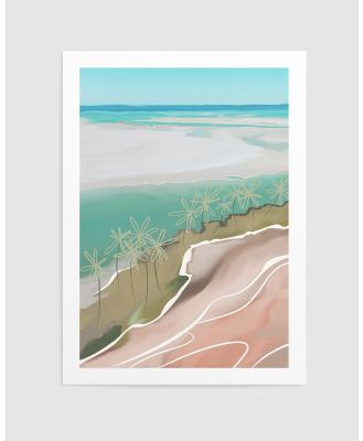 Olive et Oriel - Paradise Beach I - Home (Paradise Beach I Art Print) Paradise Beach I