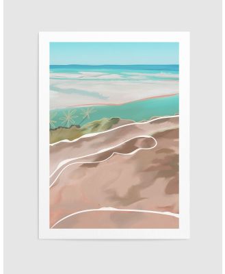 Olive et Oriel - Paradise Beach II - Home (Paradise Beach II Art Print) Paradise Beach II