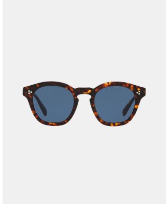 Oliver Peoples - Boudreau LA - Sunglasses (Havana & Blue) Boudreau LA