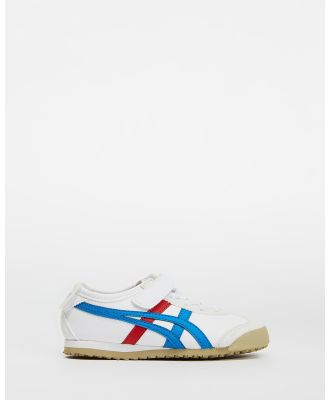 Onitsuka Tiger - Mexico 66   Kids - Sneakers (White / Directoire Blue) Mexico 66 - Kids