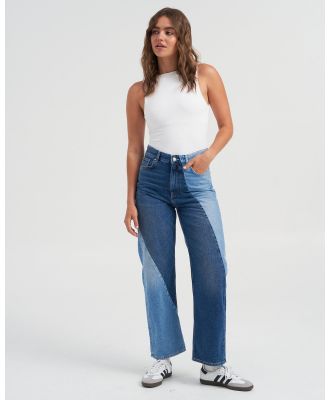 ONLY - Carrie Straight Jeans - Tops (Blue) Carrie Straight Jeans