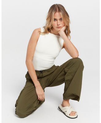ONLY - Hunger Cargo Pant - Cargo Pants (Green) Hunger Cargo Pant