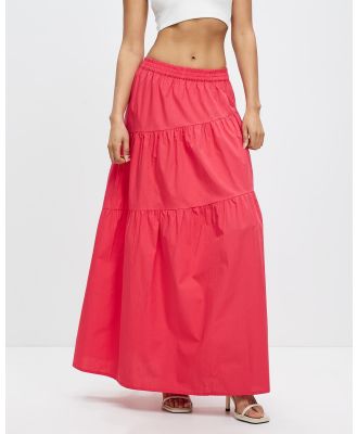 ONLY - Paige Long Skirt - Skirts (Pink) Paige Long Skirt