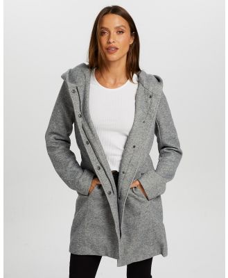 ONLY - Sedona Light Coat - Coats & Jackets (Grey) Sedona Light Coat