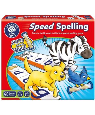 Orchard Toys - Speed Spelling - Playsets (Multi) Speed Spelling