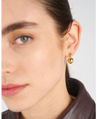 Oroton - Bonnie Bead Drop Earrings - Jewellery (Gold) Bonnie Bead Drop Earrings