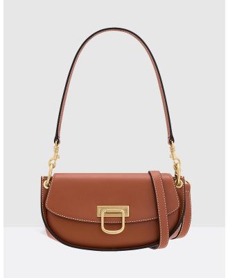 Oroton - Colt Small Baguette Bag - Handbags (Brandy) Colt Small Baguette Bag