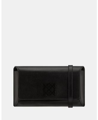 Oroton - Della Small Baguette Bag - Handbags (Black) Della Small Baguette Bag
