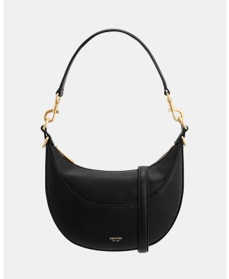 Oroton - Florence Small Shoulder Bag - Handbags (Black) Florence Small Shoulder Bag