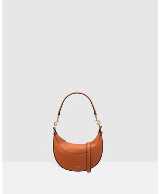 Oroton - Florence Small Shoulder Bag - Handbags (Cognac) Florence Small Shoulder Bag