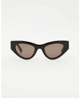 Oroton - Rey Sunglasses - Sunglasses (Black) Rey Sunglasses