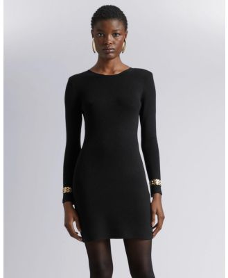& Other Stories - Chain Cuff Mini Dress - Dresses (Black) Chain-Cuff Mini Dress
