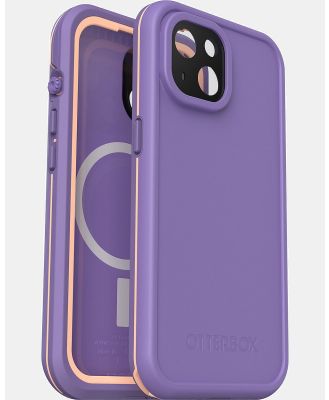 Otterbox - iPhone 15 Fre Magsafe Phone Case - Tech Accessories (Purple) iPhone 15 Fre Magsafe Phone Case