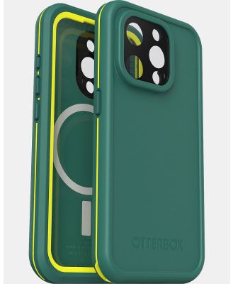 Otterbox - iPhone 15 Pro Fre Magsafe Phone Case - Tech Accessories (Green) iPhone 15 Pro Fre Magsafe Phone Case