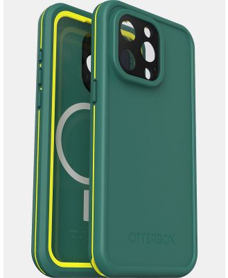 Otterbox - iPhone 15 Pro Max Fre Magsafe Phone Case - Tech Accessories (Green) iPhone 15 Pro Max Fre Magsafe Phone Case