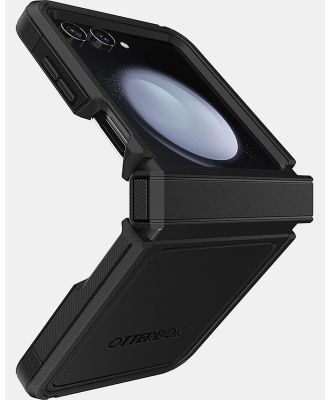 Otterbox - XT Flip 5 Defender Phone Case - Tech Accessories (Black) XT Flip 5 Defender Phone Case