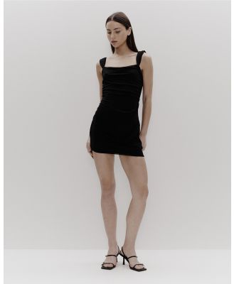 Ownley - Desire Mesh Mini Dress - Bodycon Dresses (Black) Desire Mesh Mini Dress