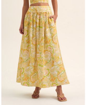 Ownley - Enola Maxi Skirt - Skirts (Yellow) Enola Maxi Skirt