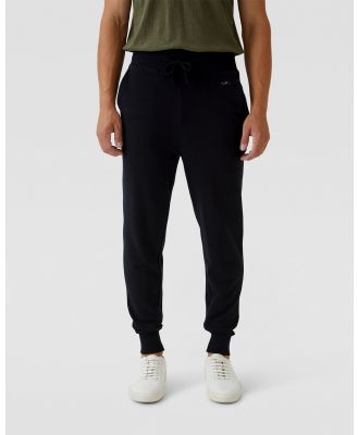 Oxford - Benson Organic Cotton Track Pants - Sweats (Black) Benson Organic Cotton Track Pants