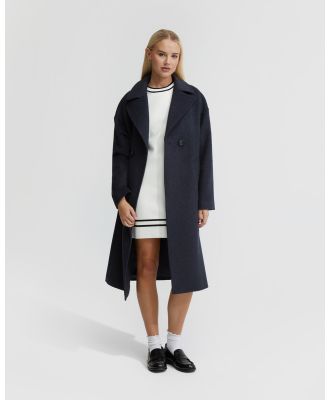 Oxford - Celia Wool Rich Coat - Coats & Jackets (Grey Dark) Celia Wool Rich Coat
